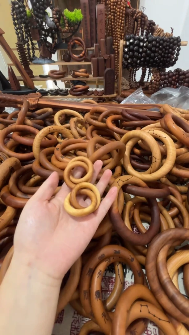 木桃木2.5圈口乾坤圈微瑕不退不换