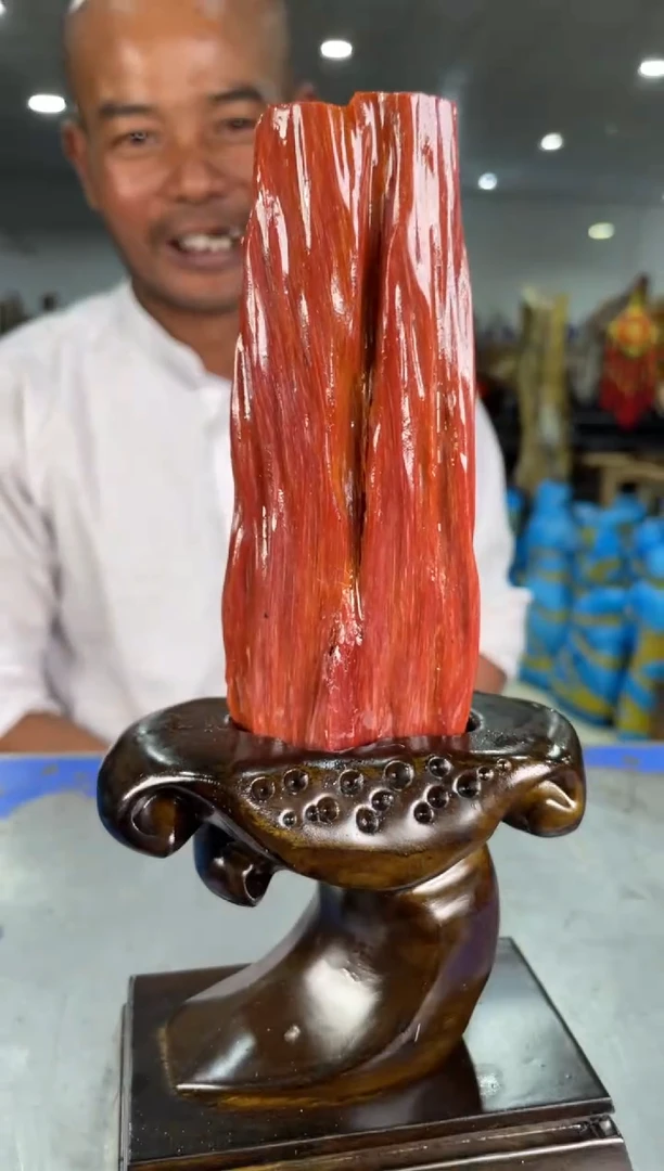 【闪购商品】硅化玉摆件未镶嵌98