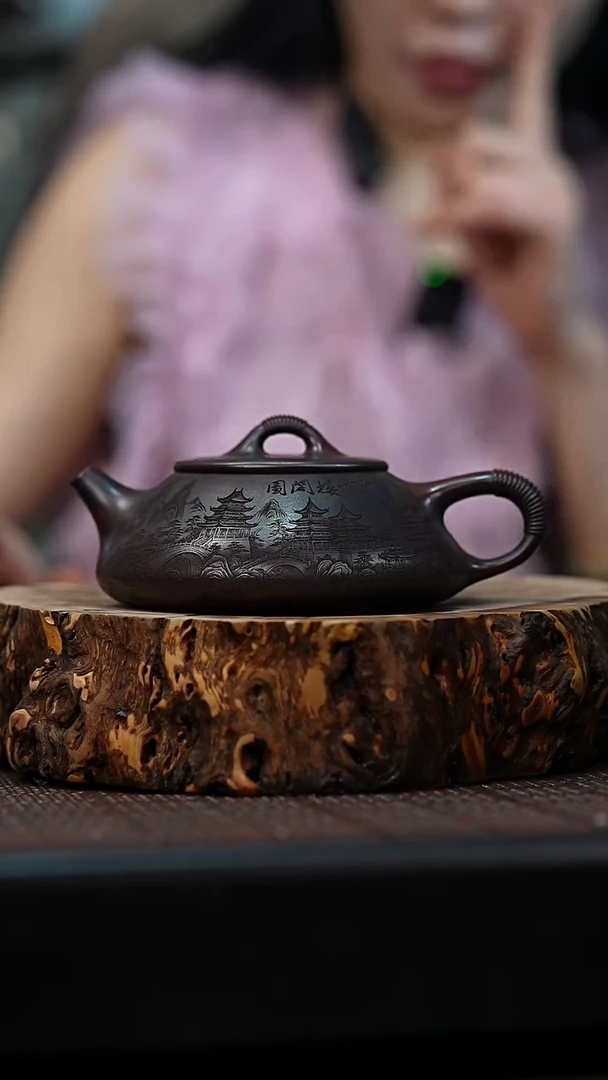 茶壶紫砂宜兴岁颐传砂原矿全手12