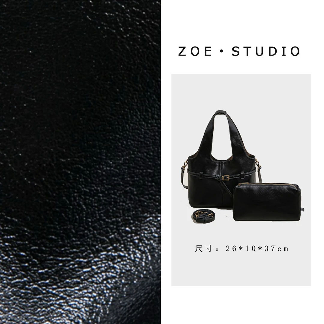 【佐伊甄选】SK-63029-1-黑色轻奢女士时尚潮流通勤腋下斜挎包