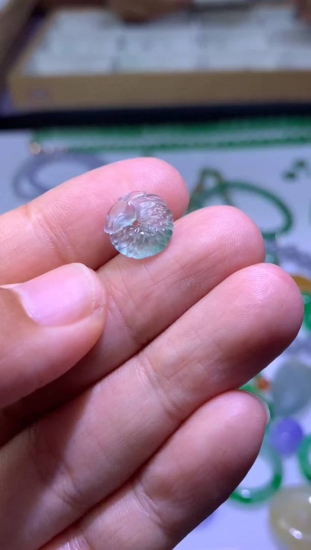 未镶嵌定制翡翠毛货