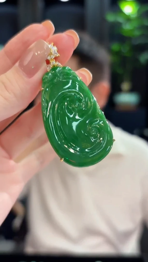 吊坠(不含链)未镶嵌翡翠 缅甸A货/支持复检/一件