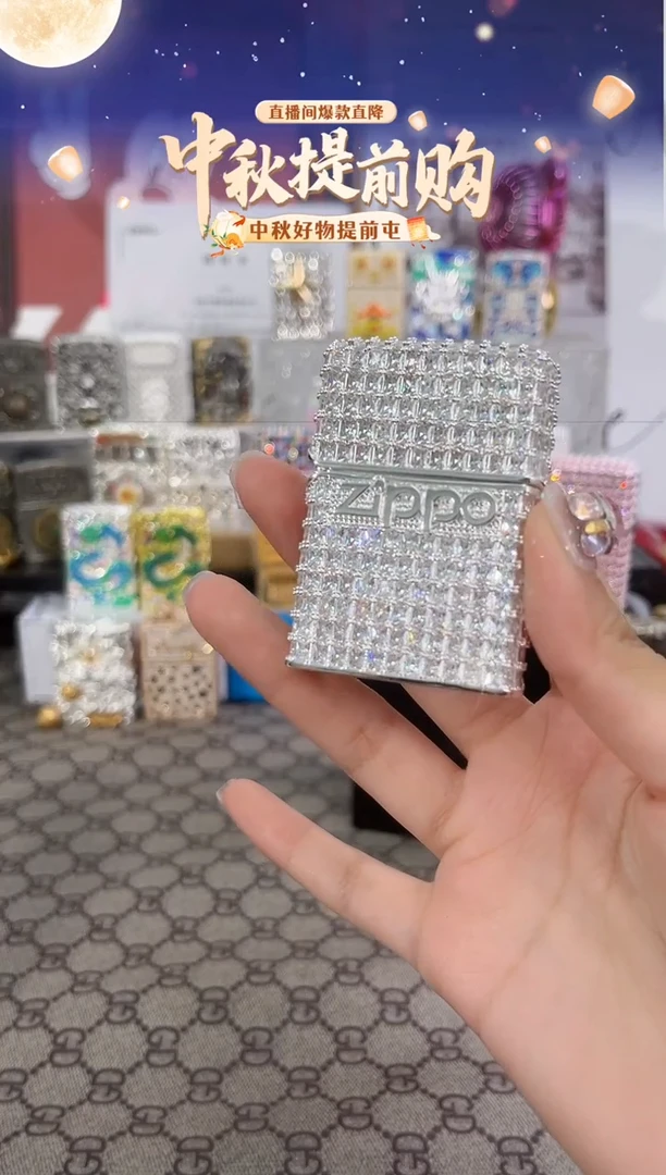 镜面满钻星辰zippo