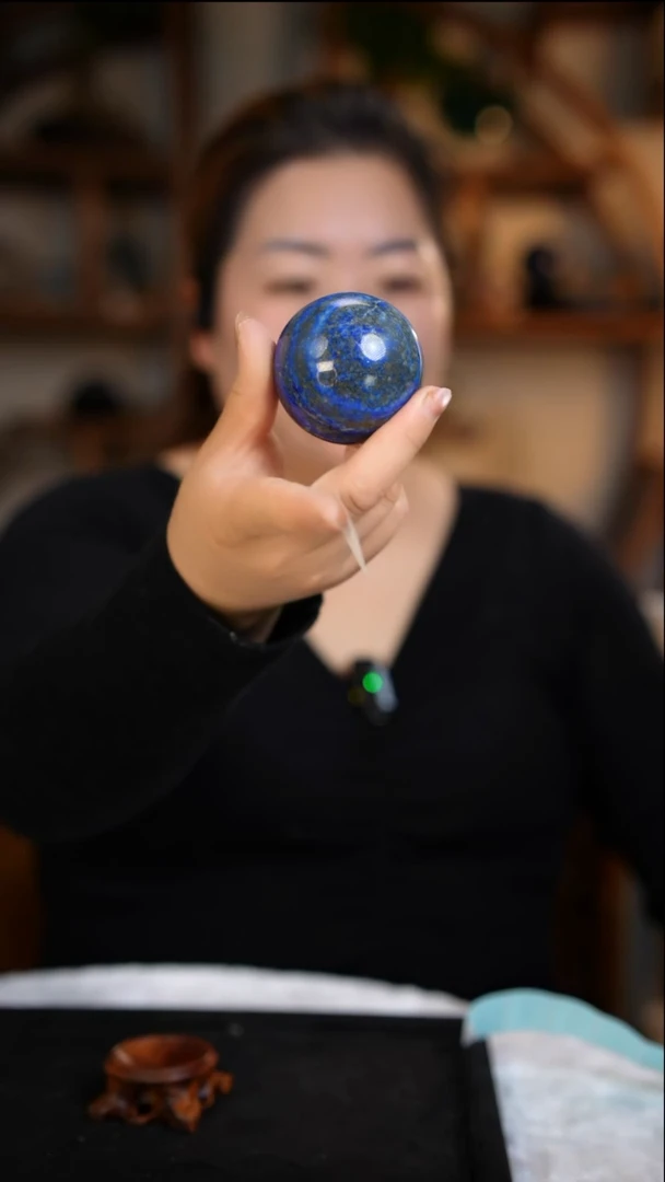 未镶嵌青金石球青金石球D324