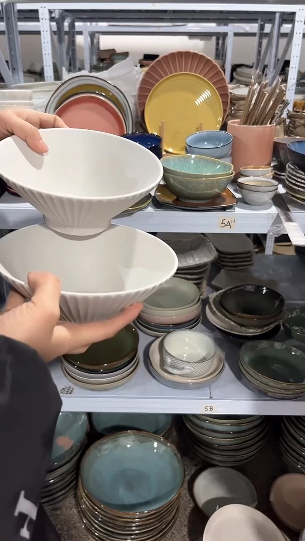 【闪购商品】瓷片外贸尾货瑕疵满20包邮X2 七英寸哑光白