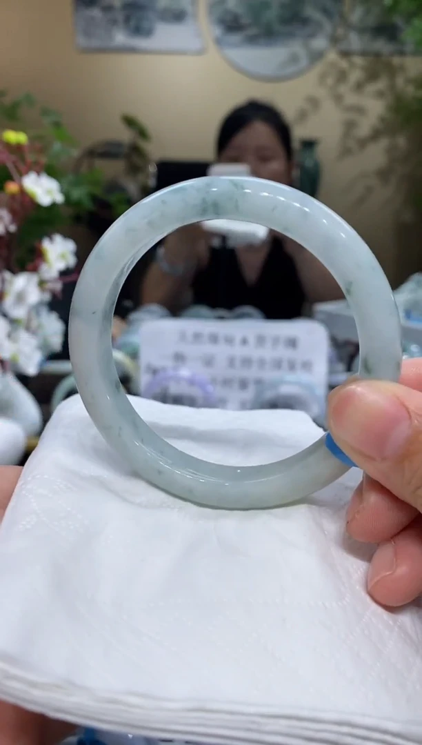 翡翠手镯未镶嵌翡翠56-57