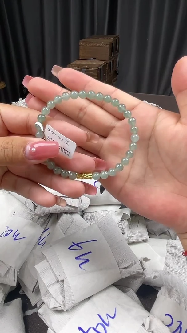 未镶嵌手链翡翠手串