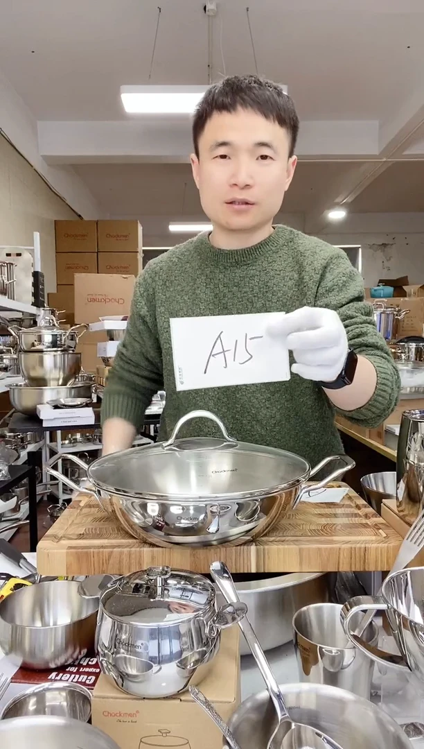 【闪购商品】A15 微瑕卓德铭26cm双耳火锅