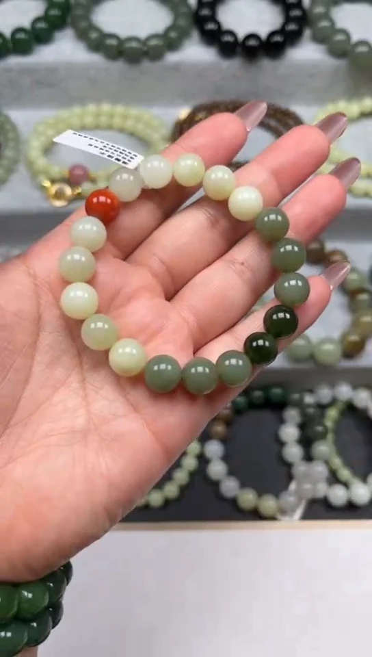 未镶嵌手链和田玉手串