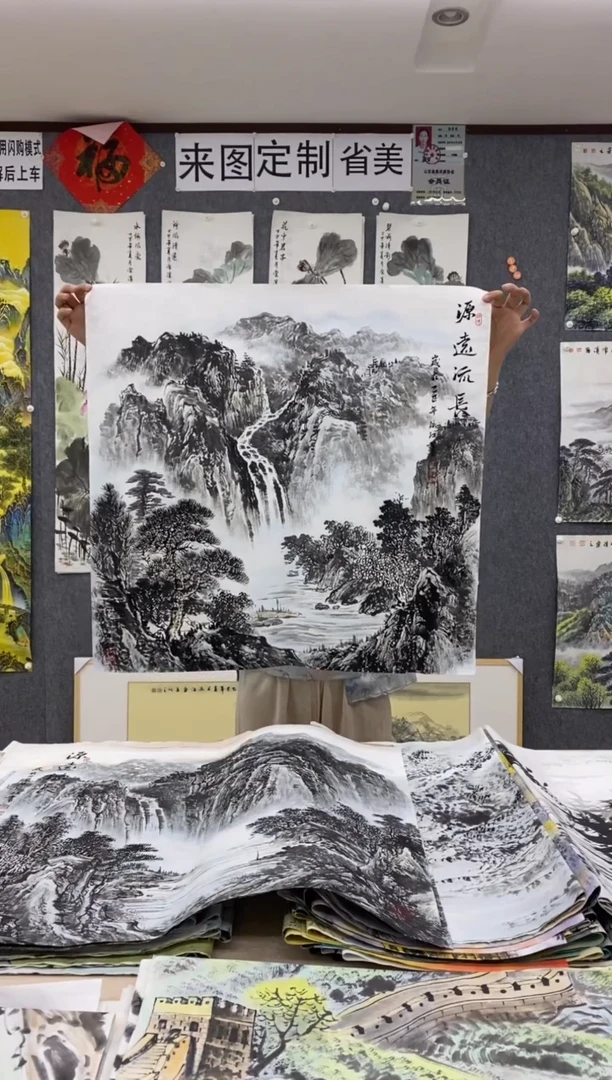 国画王春芹 省美协 四尺斗方68*68cm