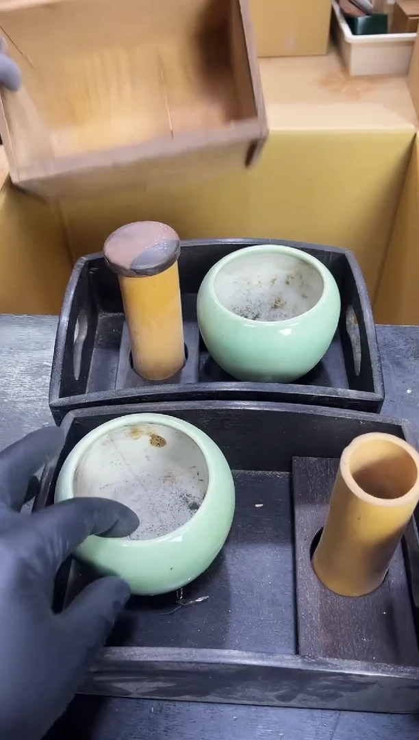 如图所示 阁集工艺品
