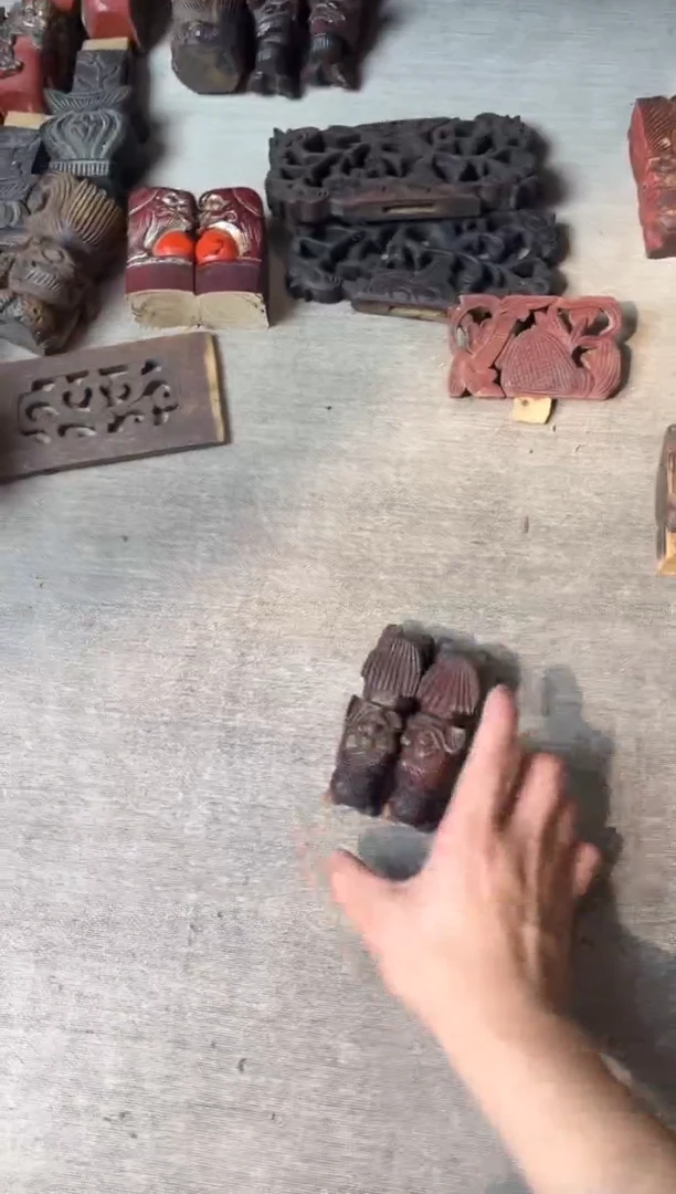 香榧木木雕款菜*老木雕老物完美主义者勿拍新疆西藏不包邮