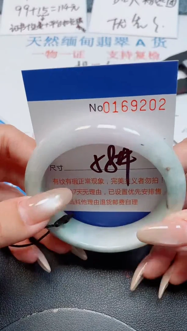 未镶嵌手镯翡翠天然缅甸翡翠169202