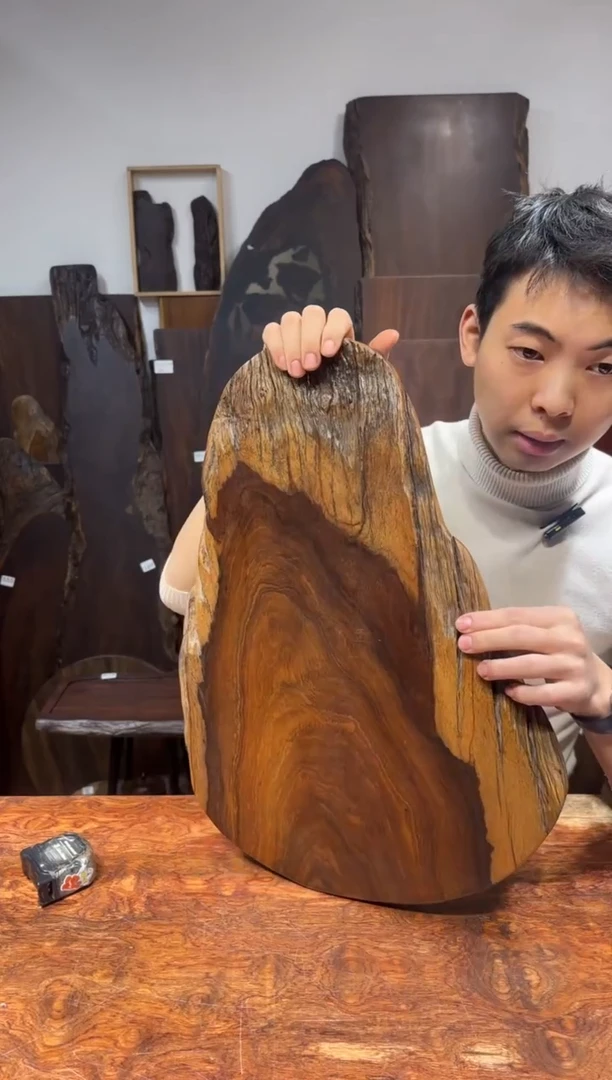 风车木（黑檀木）尺寸54*36*2.3编号962