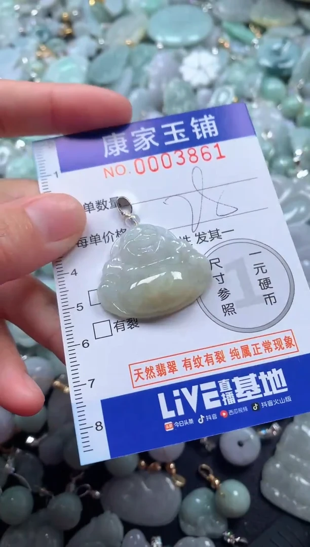 颈饰未镶嵌翡翠3861