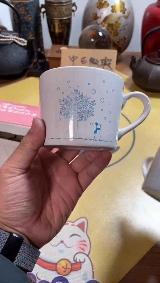 【闪购商品】643四只不同画片中古商品默认微霞