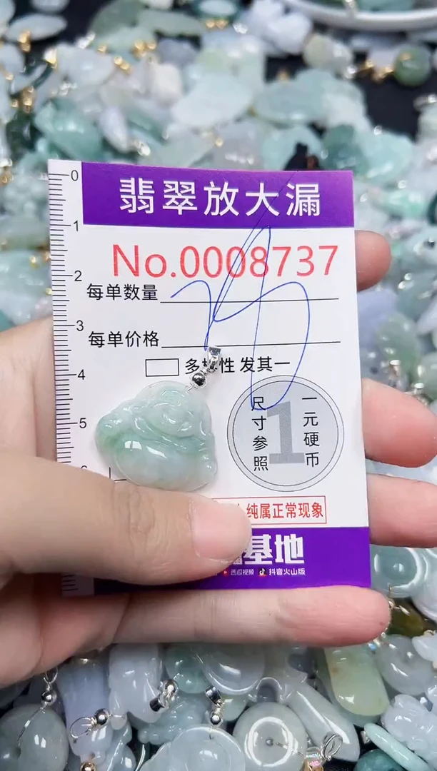 颈饰未镶嵌翡翠8737