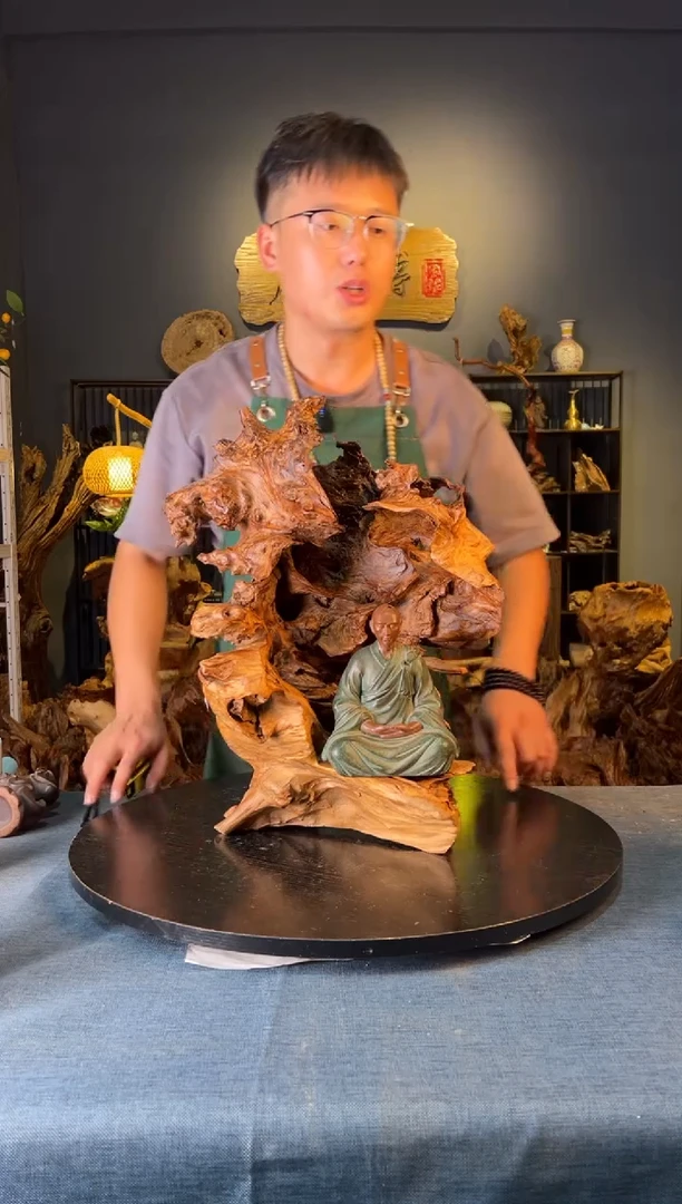 木卢师傅根艺作品（不包含人物摆件）