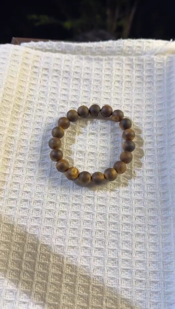 沉香手串沉香花珠圆珠手串11mm11g多样性发一