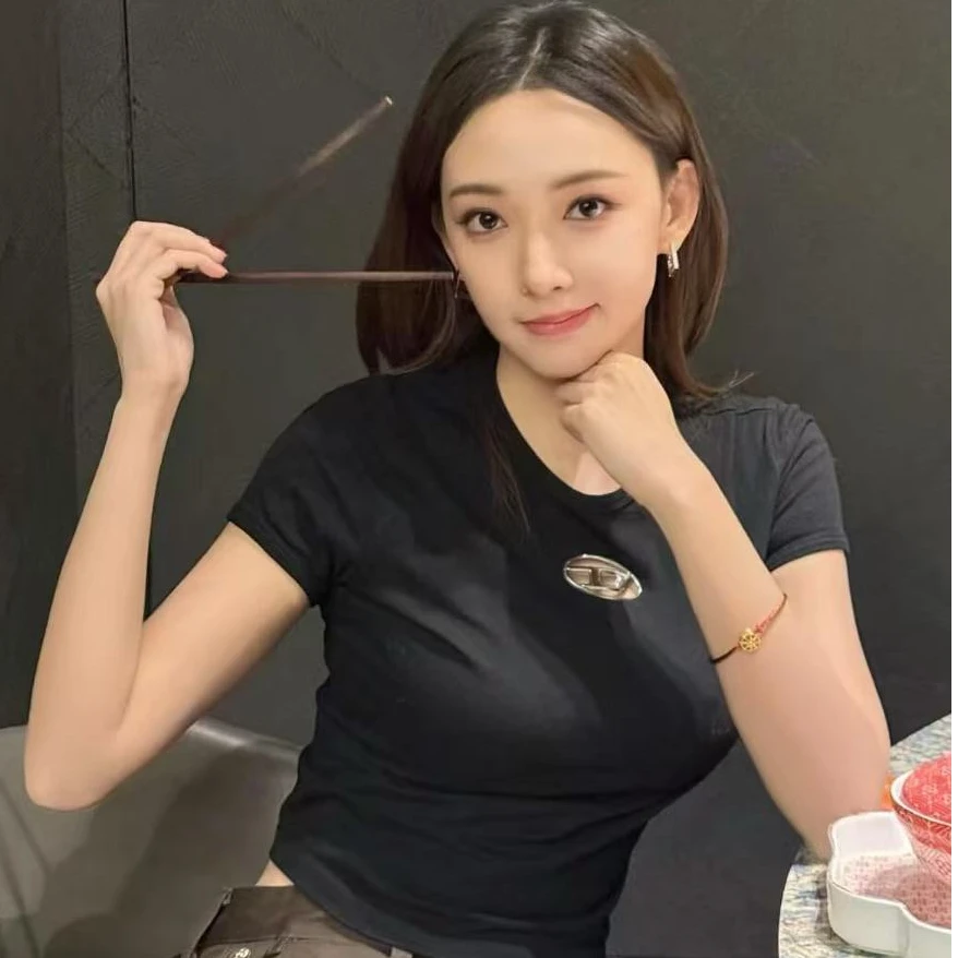 全新未使用 Diesel 徽标修身圆领短袖T恤/XS/S/M