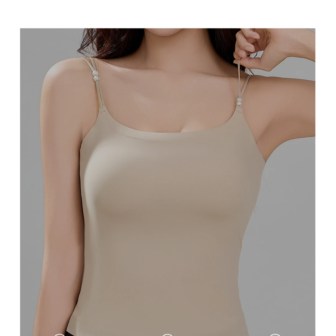 山茶花凉感珍珠背心     2件