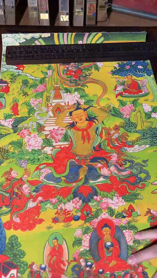 卷轴画东东唐卡tk16