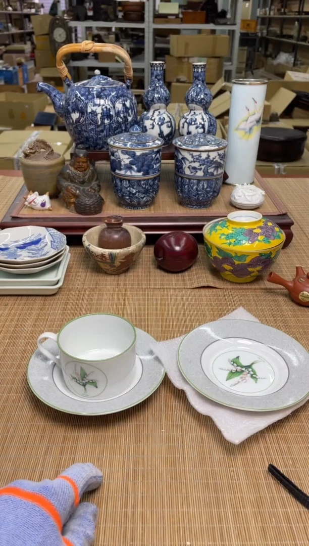 21号咖啡杯底部有点开片中古物品谨慎参拍直播链接