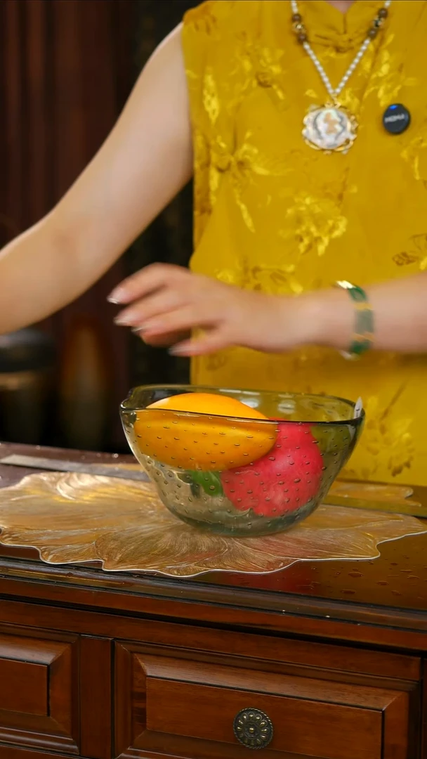 琉璃手工艺品琉璃--灰色