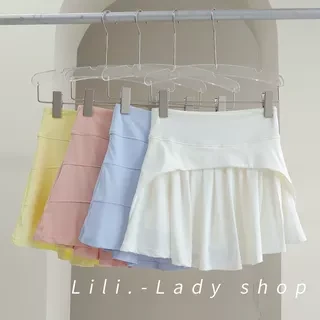 网球裙女夏季2025新款a字半身裙高端休闲运动气质高腰百褶短裙裤