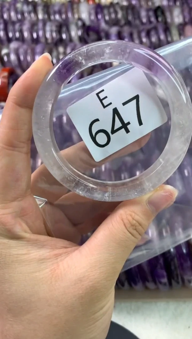 【闪购商品】水晶水晶手镯E未镶嵌647-55