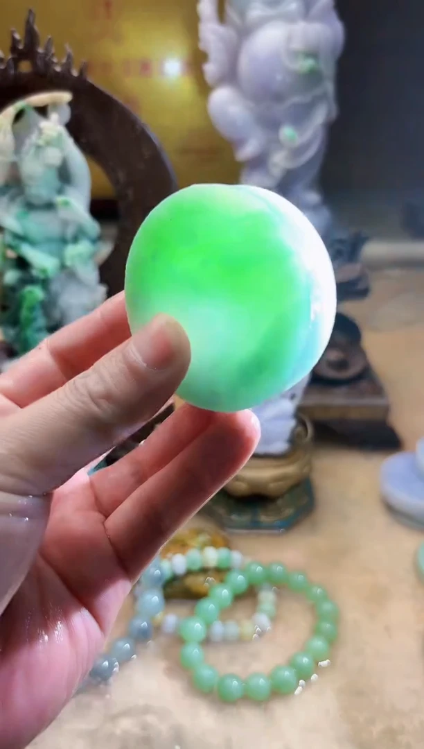 未镶嵌挂件翡翠A货张麦8666