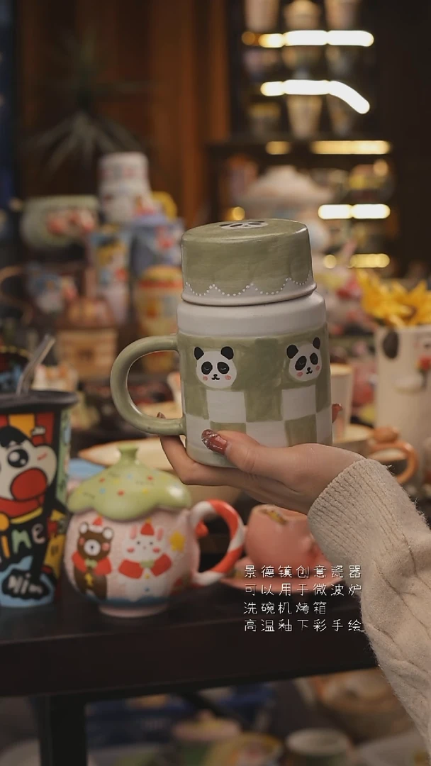 景德镇釉下彩绘设计师款式陶瓷