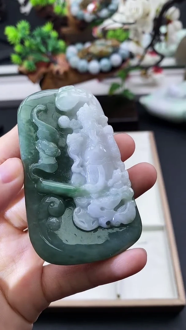 颈饰未镶嵌翡翠天然缅甸A货翡翠