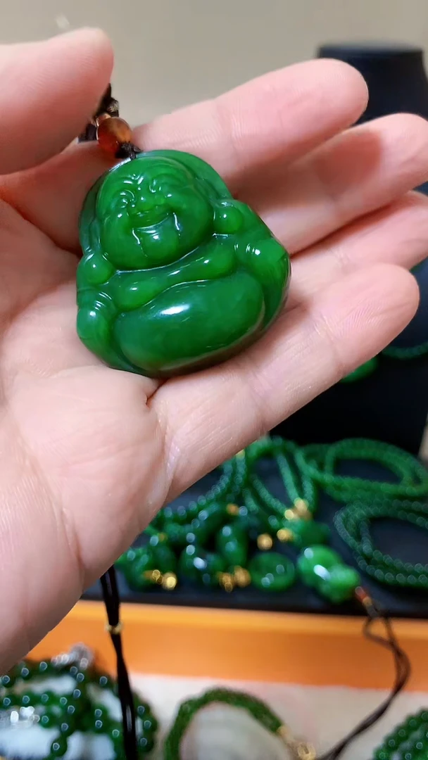 【闪购商品】和田玉（碧玉）项链未镶嵌40