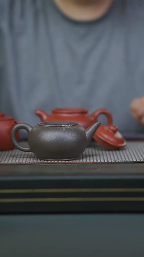 茶壶紫砂微瑕全手底槽清水平200cc