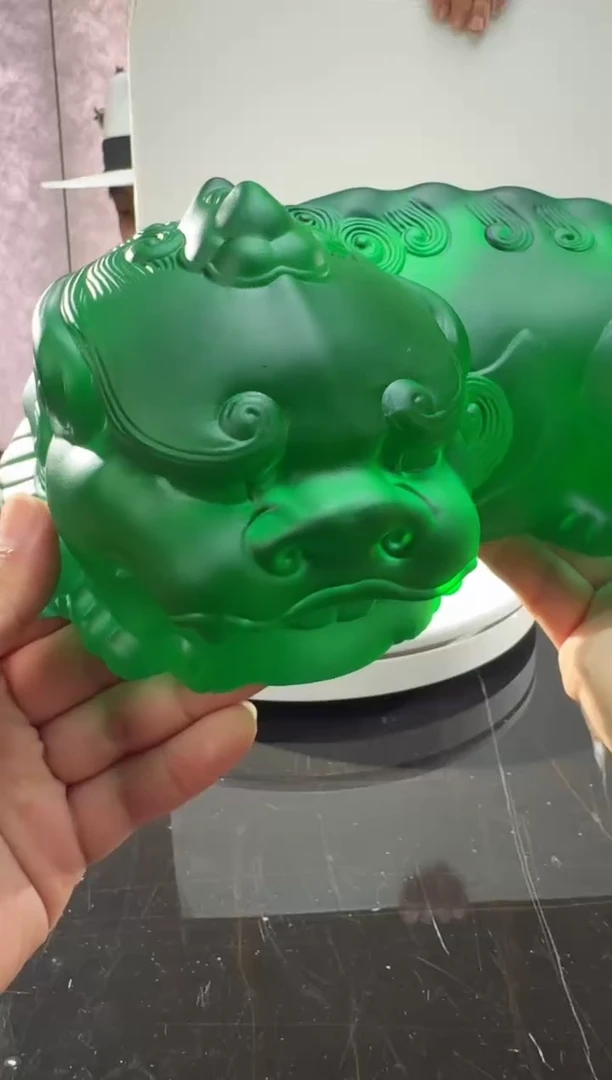 摆件CS0202042绿色卧福貔貅