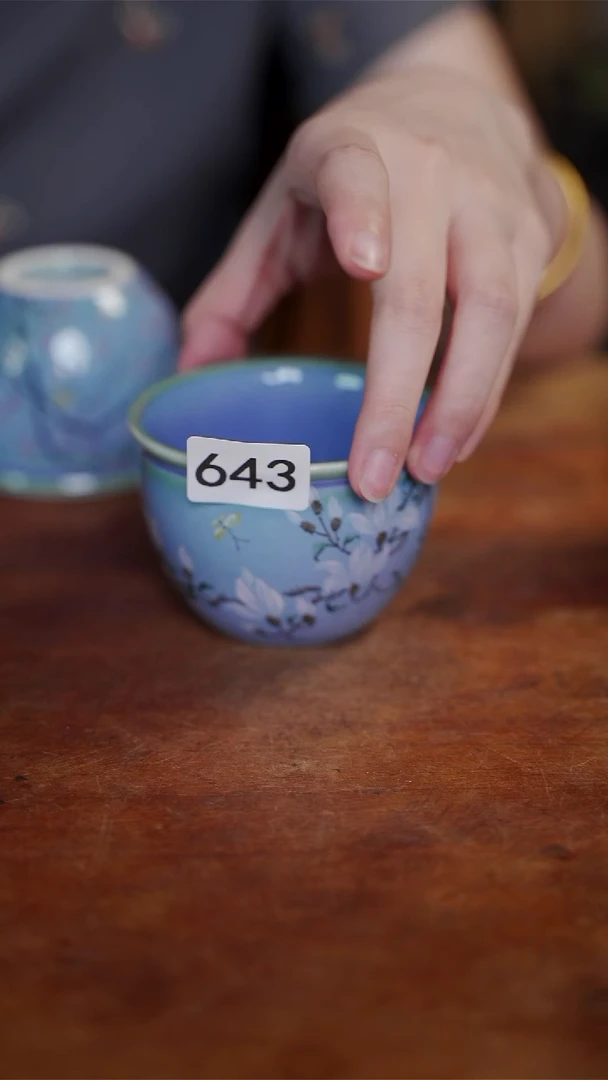 杯等烟雨陶瓷手作主人杯643