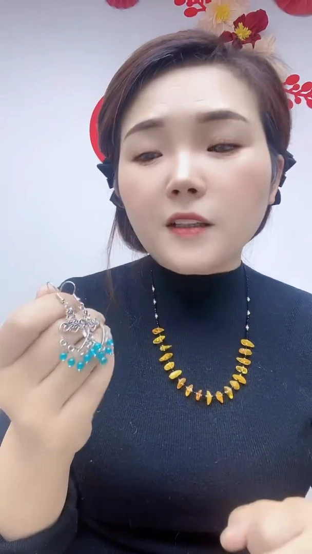 【闪购商品】玛瑙/玉髓耳钉未镶嵌A12