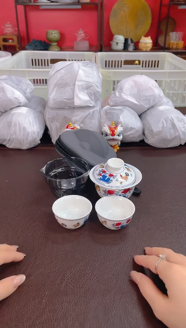 【闪购商品】瓷片【沉鱼茶器】清货底价 库存单一