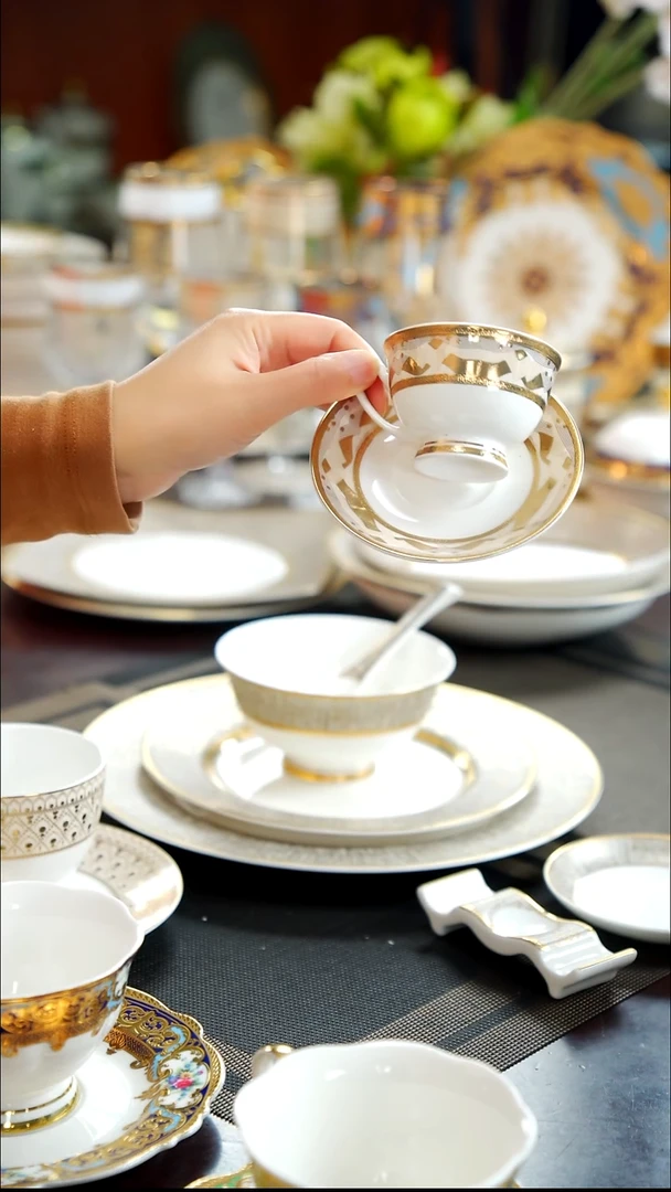 瓷片90毫升两杯两碟