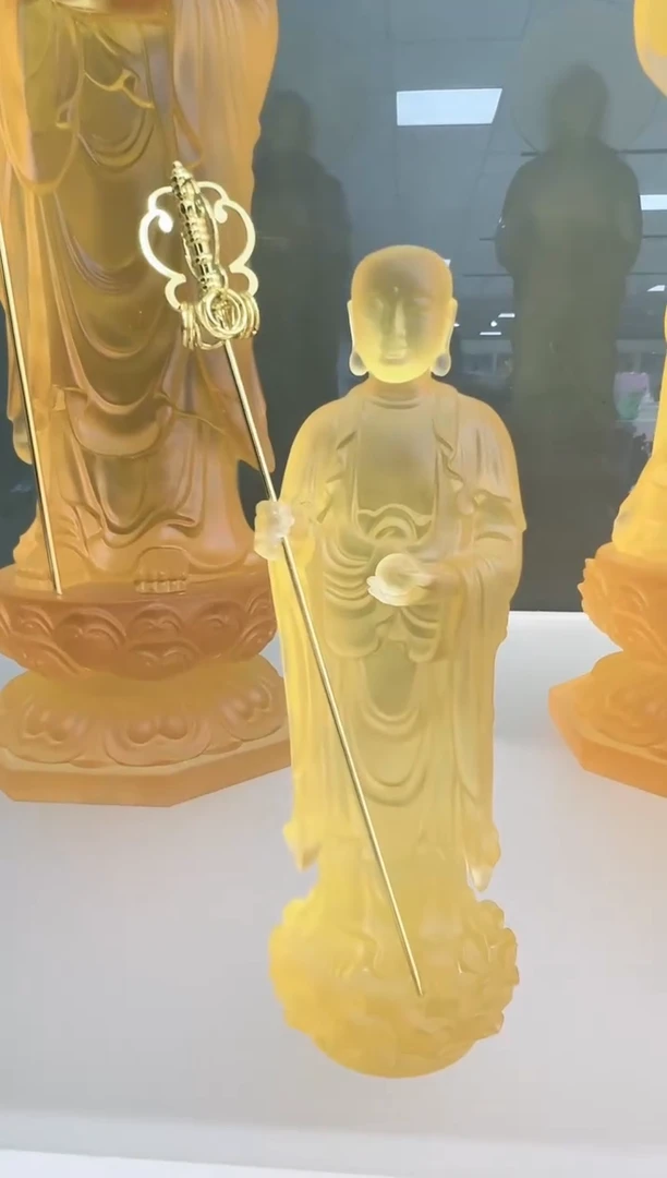 手工艺品琉璃古法琉璃地藏