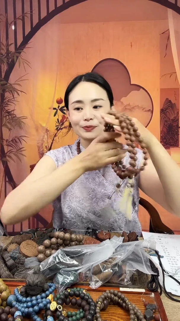 泥塑桂花香方手持27子