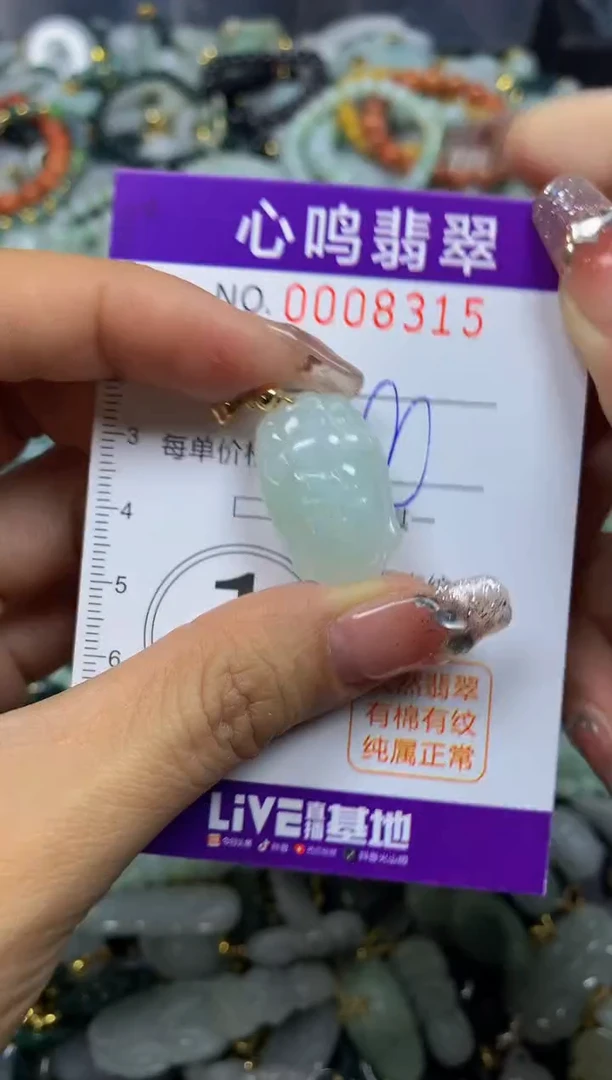【闪购商品】翡翠颈饰未镶嵌闪购008315