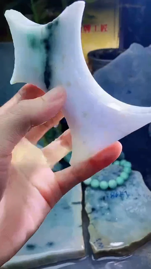 未镶嵌挂件翡翠小雨87