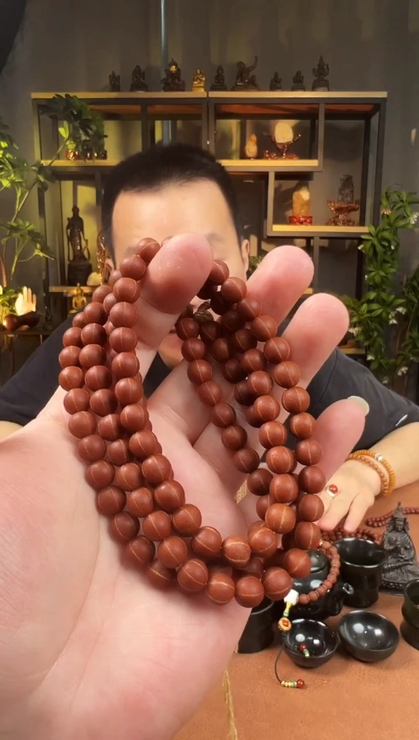 手串五线菩提8+108金五线
