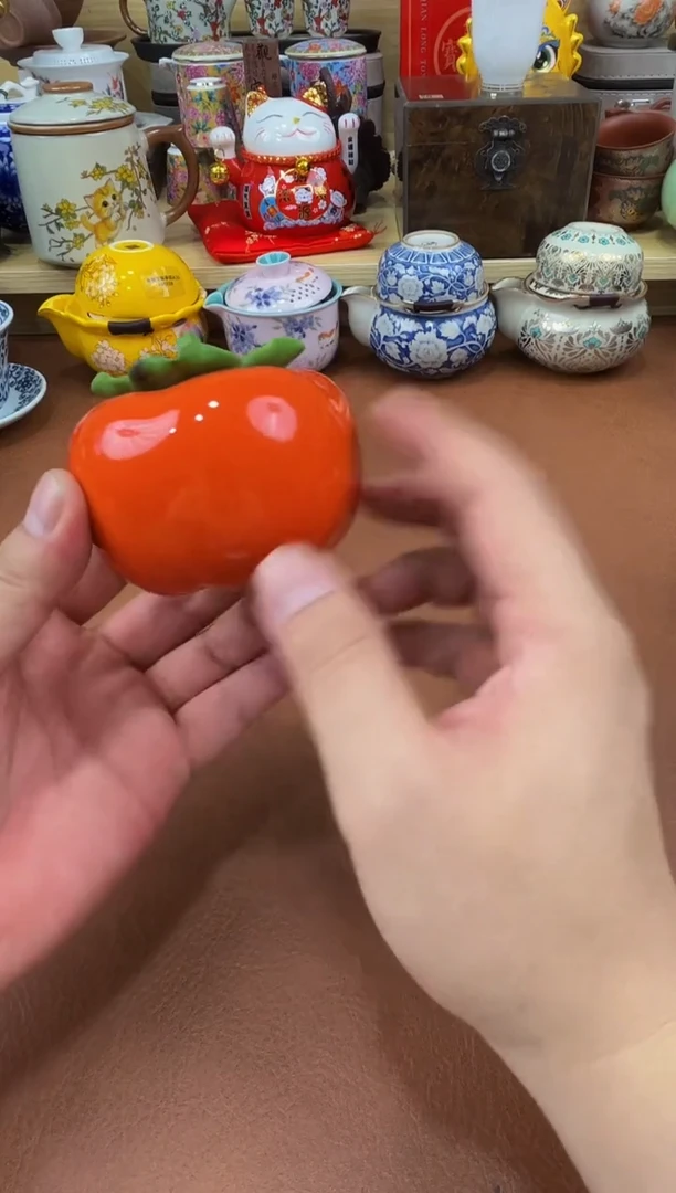 陶瓷茶具摆件旅行套组