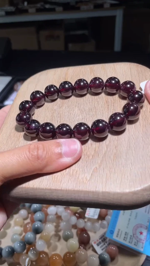 【闪购商品】石榴石手链未镶嵌317号2条多样性发货一DD 12+