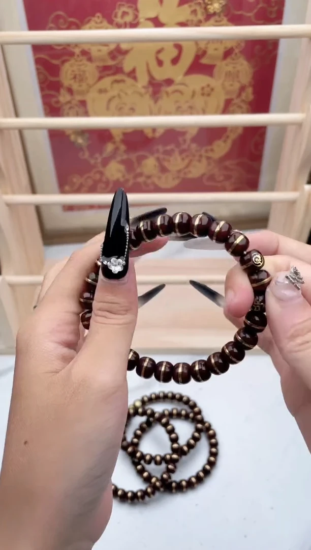 紫金鼠吊坠15号手串