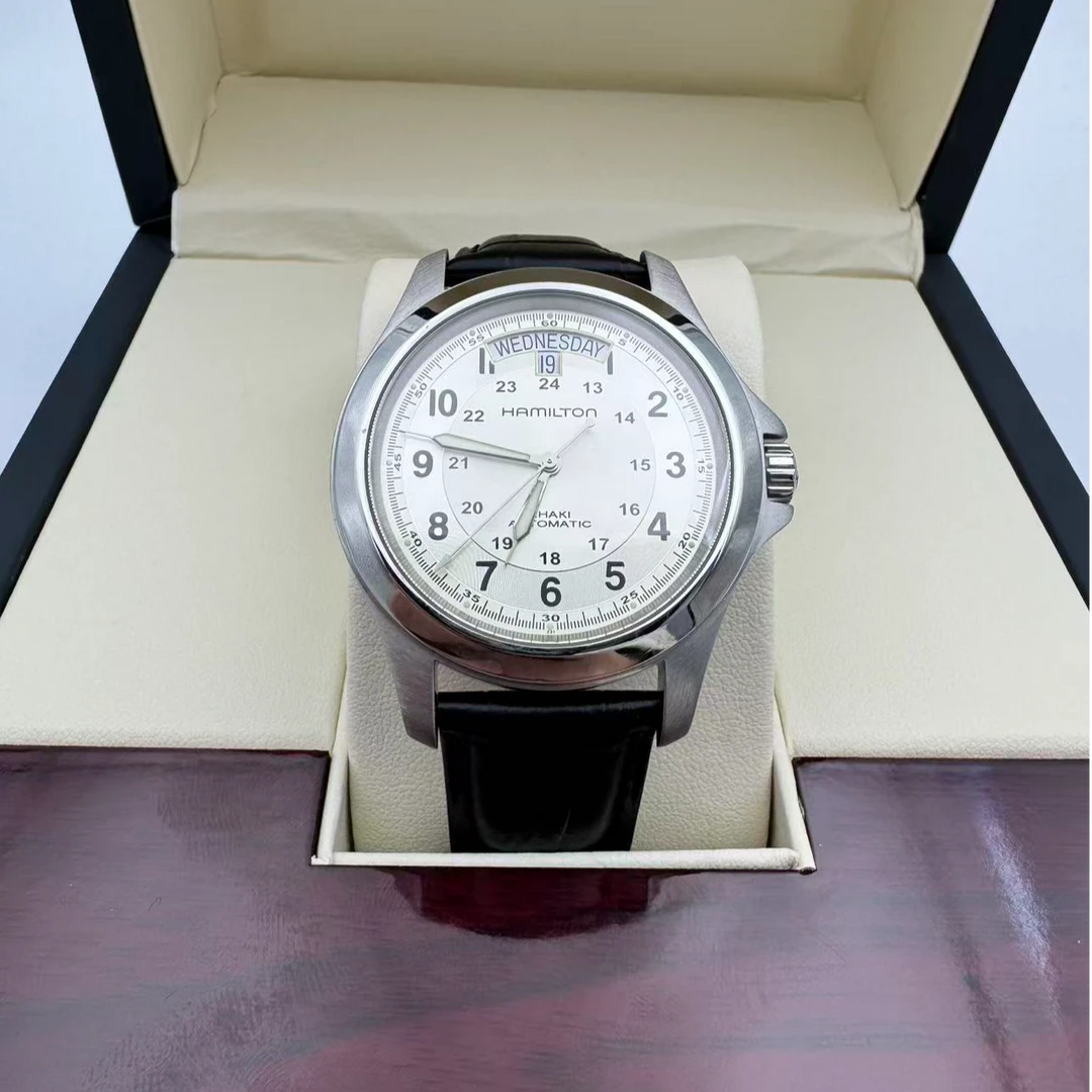 95新 Hamilton/汉米尔顿 汉米尔顿/卡其野战/表径40mm