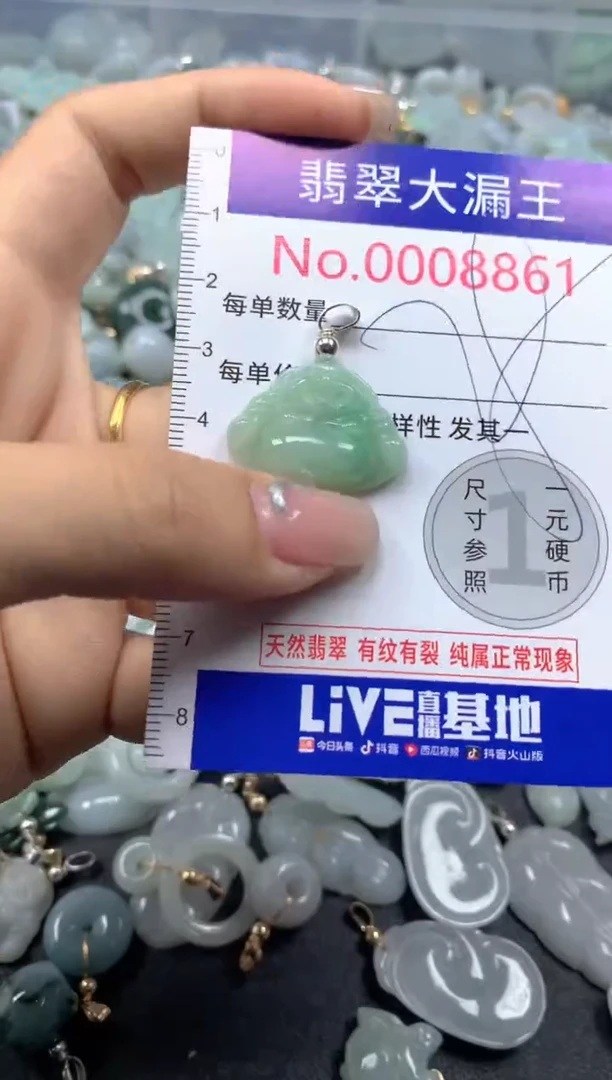 颈饰未镶嵌翡翠8681